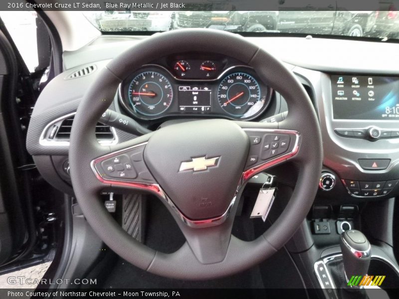 Blue Ray Metallic / Jet Black 2016 Chevrolet Cruze LT Sedan
