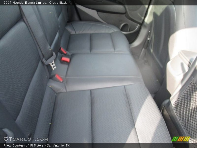 Gray / Black 2017 Hyundai Elantra Limited