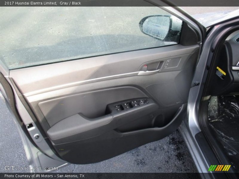 Gray / Black 2017 Hyundai Elantra Limited