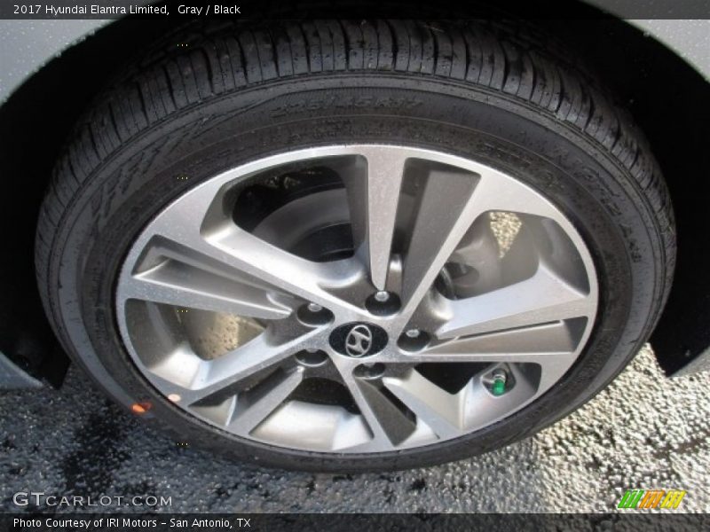 Gray / Black 2017 Hyundai Elantra Limited