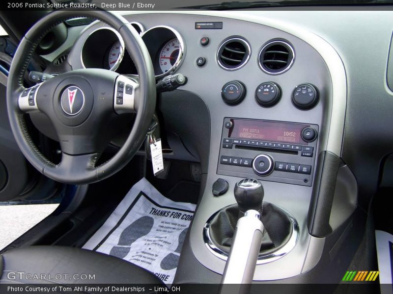 Deep Blue / Ebony 2006 Pontiac Solstice Roadster