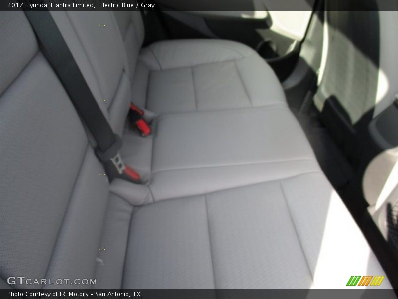 Electric Blue / Gray 2017 Hyundai Elantra Limited