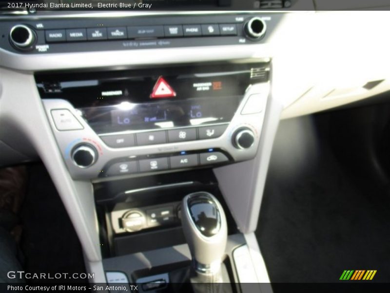 Electric Blue / Gray 2017 Hyundai Elantra Limited