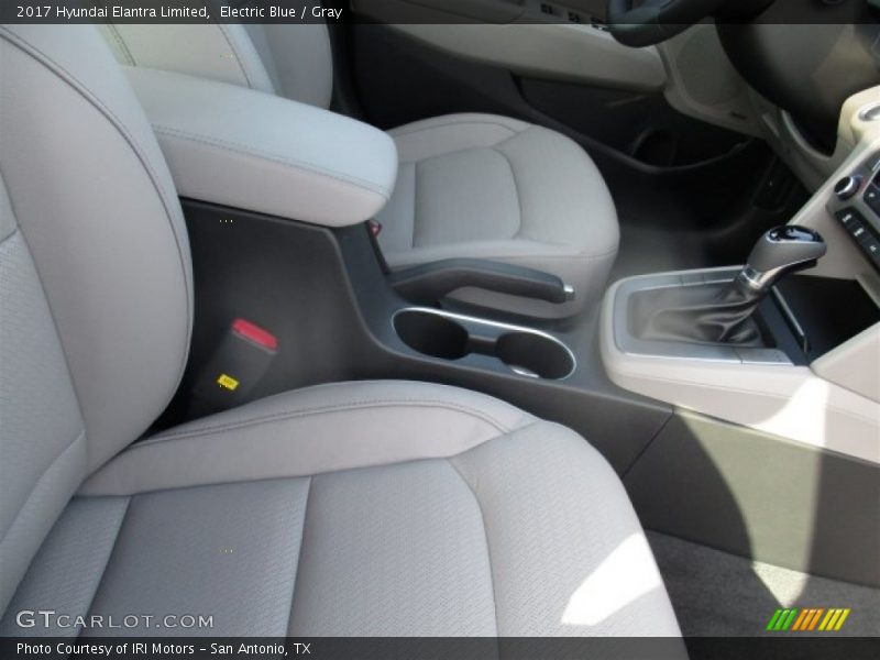 Electric Blue / Gray 2017 Hyundai Elantra Limited