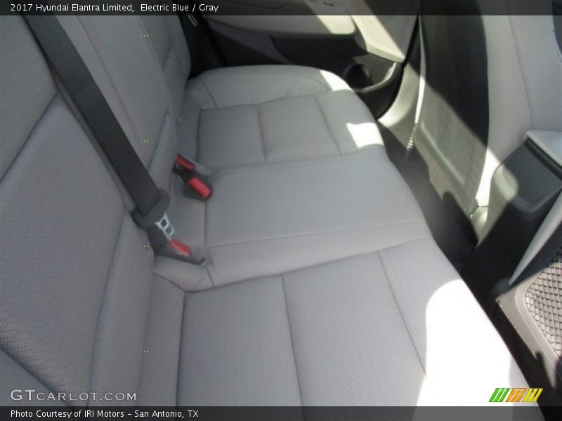 Electric Blue / Gray 2017 Hyundai Elantra Limited