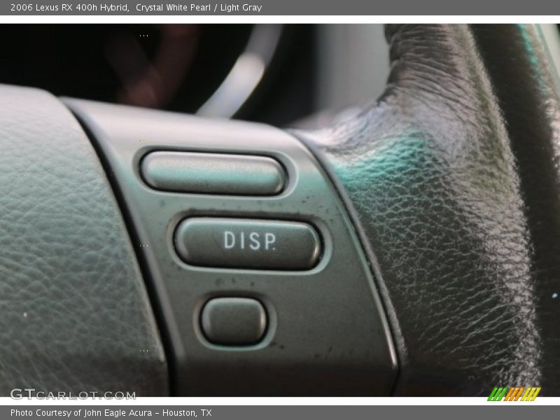 Crystal White Pearl / Light Gray 2006 Lexus RX 400h Hybrid