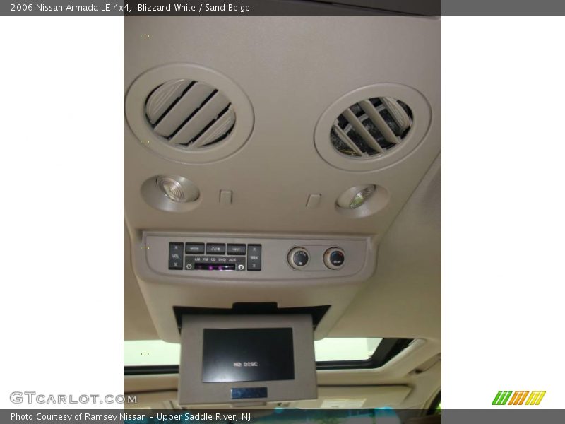 Blizzard White / Sand Beige 2006 Nissan Armada LE 4x4