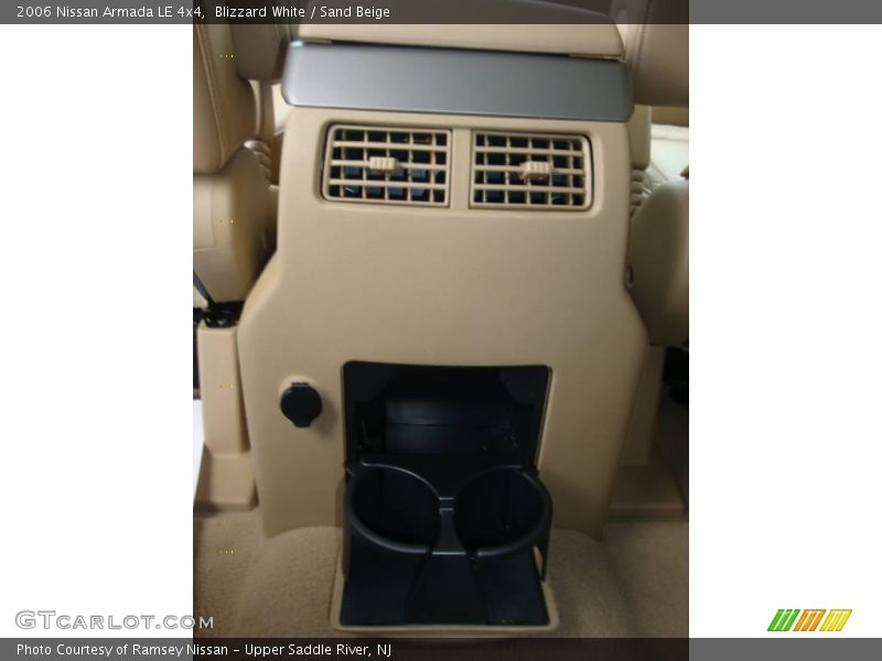 Blizzard White / Sand Beige 2006 Nissan Armada LE 4x4