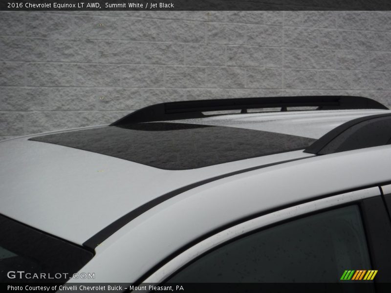 Summit White / Jet Black 2016 Chevrolet Equinox LT AWD