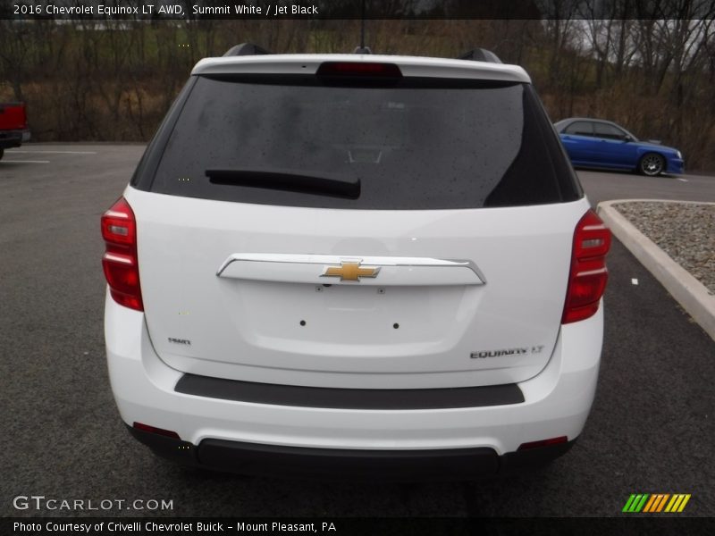 Summit White / Jet Black 2016 Chevrolet Equinox LT AWD
