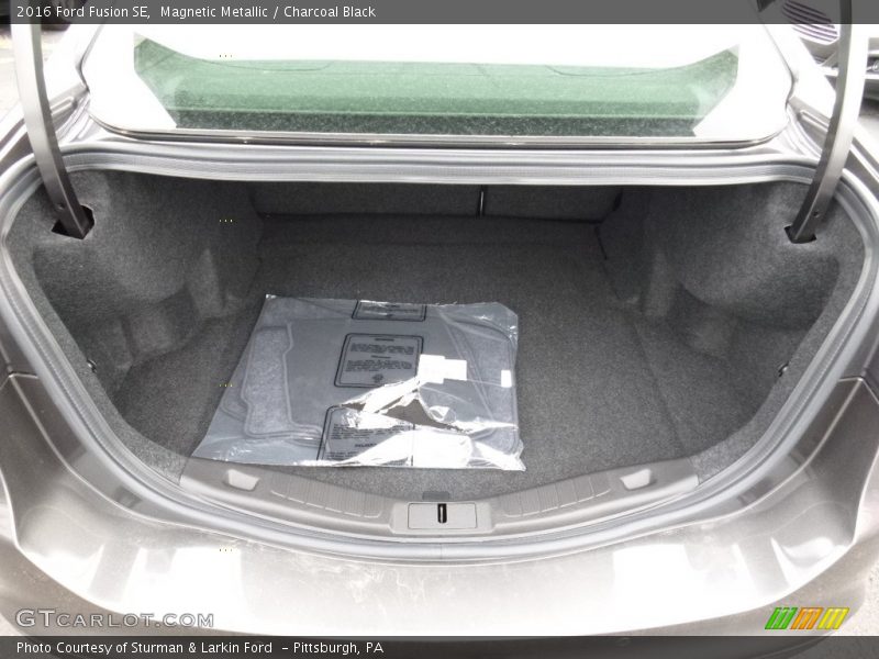 Magnetic Metallic / Charcoal Black 2016 Ford Fusion SE