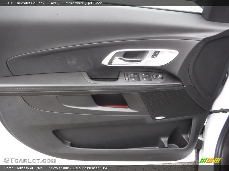Summit White / Jet Black 2016 Chevrolet Equinox LT AWD