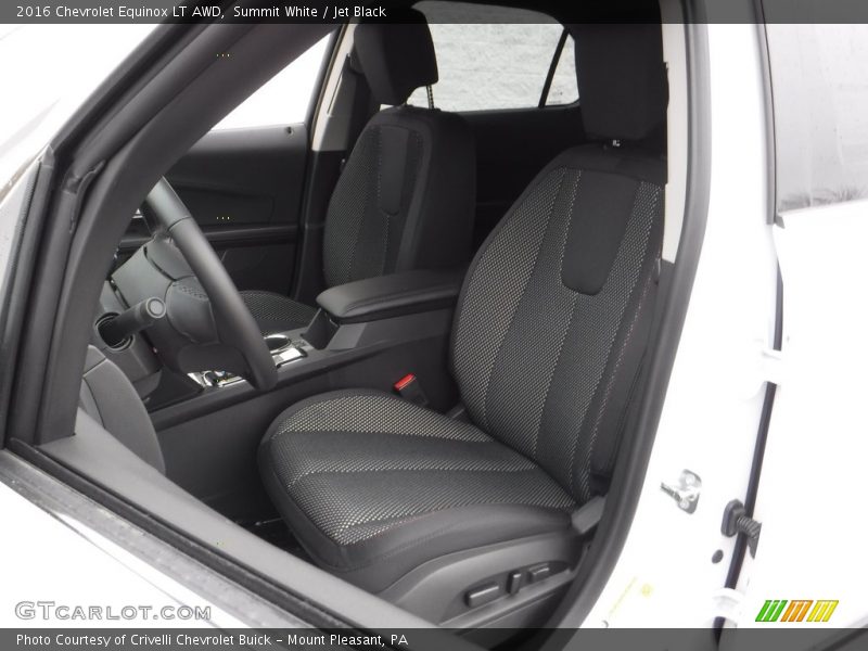 Summit White / Jet Black 2016 Chevrolet Equinox LT AWD