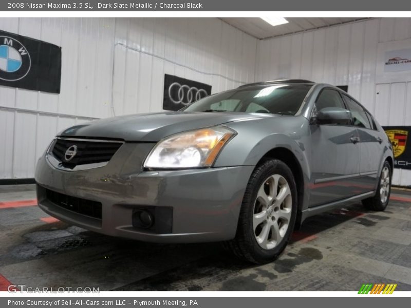 Dark Slate Metallic / Charcoal Black 2008 Nissan Maxima 3.5 SL
