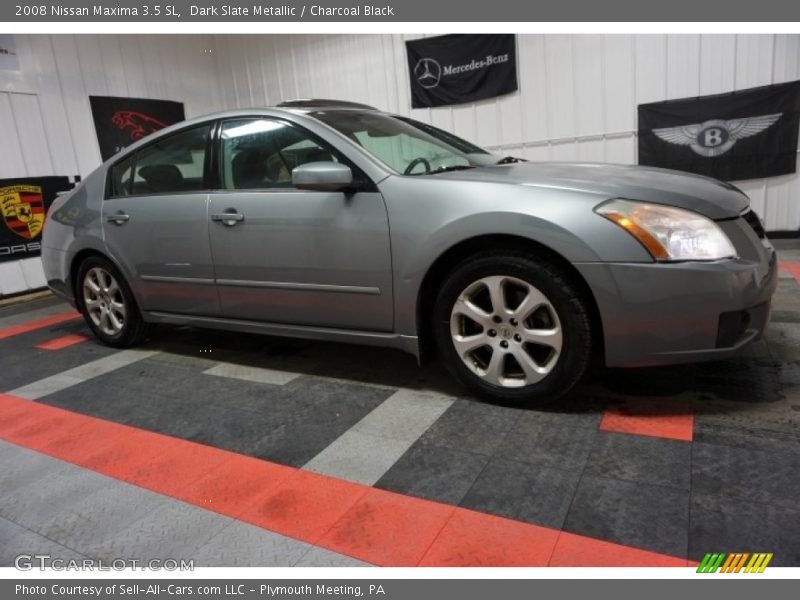 Dark Slate Metallic / Charcoal Black 2008 Nissan Maxima 3.5 SL