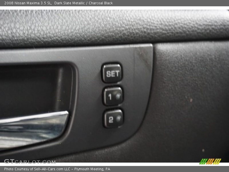 Dark Slate Metallic / Charcoal Black 2008 Nissan Maxima 3.5 SL