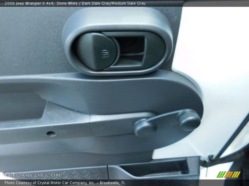 Stone White / Dark Slate Gray/Medium Slate Gray 2009 Jeep Wrangler X 4x4