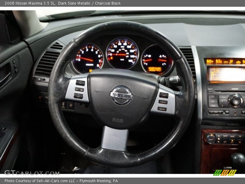 Dark Slate Metallic / Charcoal Black 2008 Nissan Maxima 3.5 SL