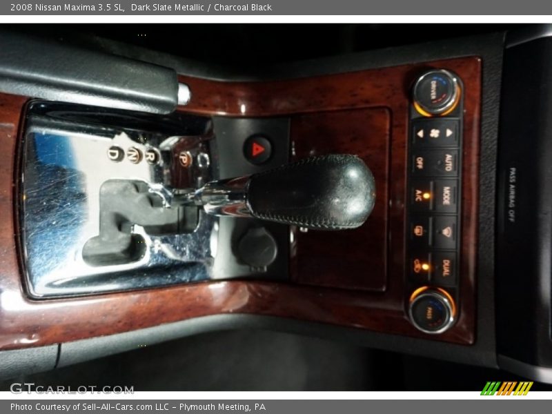 Dark Slate Metallic / Charcoal Black 2008 Nissan Maxima 3.5 SL
