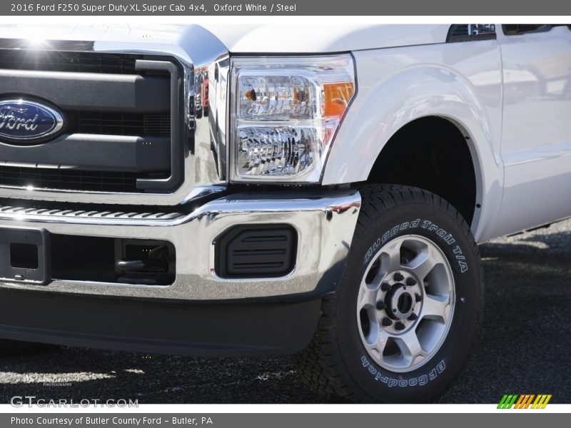 Oxford White / Steel 2016 Ford F250 Super Duty XL Super Cab 4x4