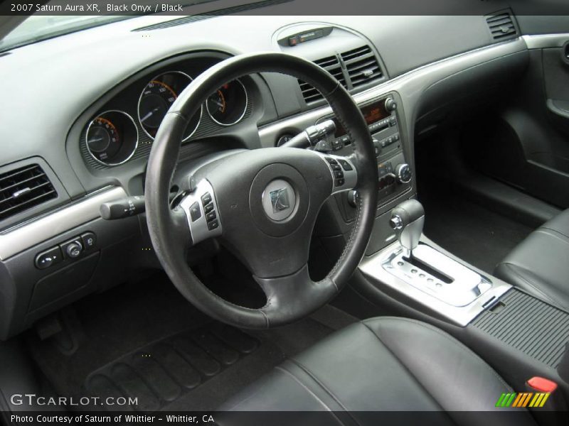 Black Onyx / Black 2007 Saturn Aura XR
