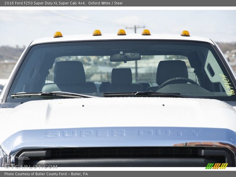 Oxford White / Steel 2016 Ford F250 Super Duty XL Super Cab 4x4