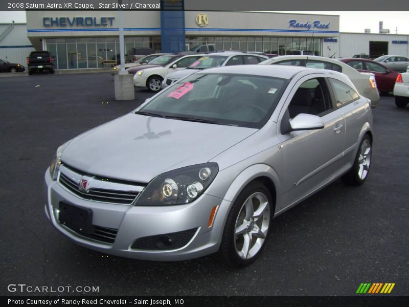 Star Silver / Charcoal 2008 Saturn Astra XR Coupe