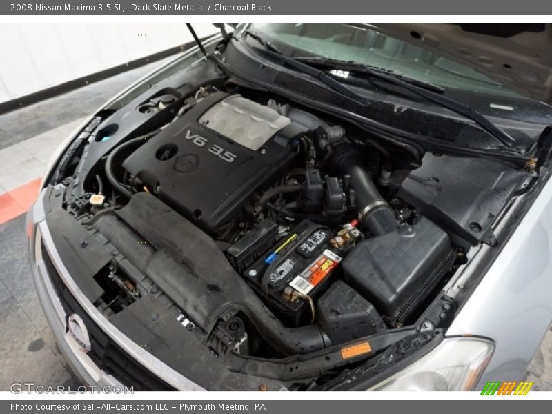 Dark Slate Metallic / Charcoal Black 2008 Nissan Maxima 3.5 SL