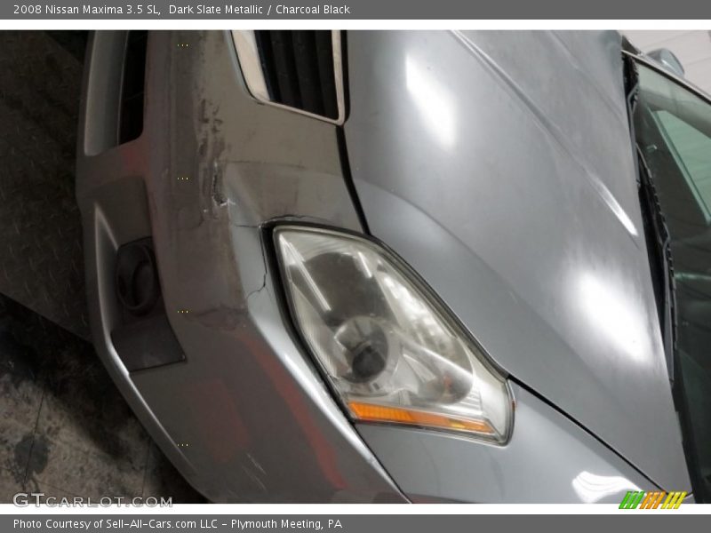 Dark Slate Metallic / Charcoal Black 2008 Nissan Maxima 3.5 SL