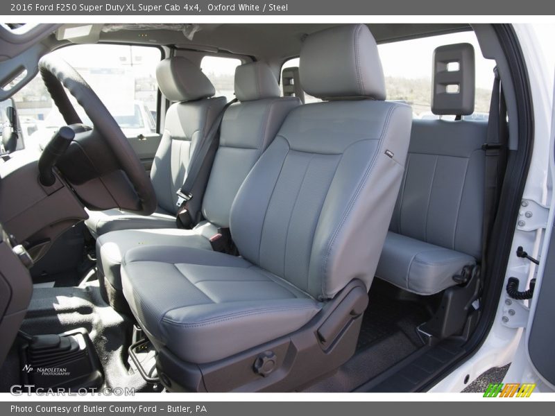 Oxford White / Steel 2016 Ford F250 Super Duty XL Super Cab 4x4