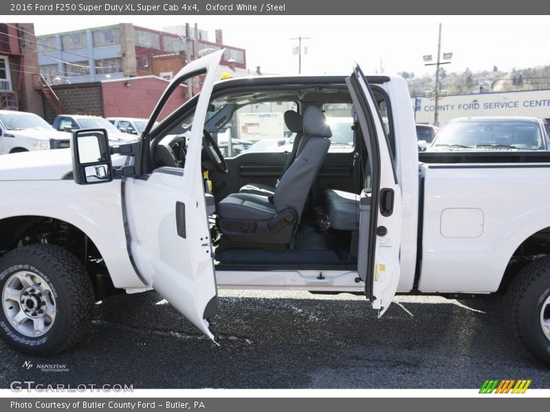 Oxford White / Steel 2016 Ford F250 Super Duty XL Super Cab 4x4
