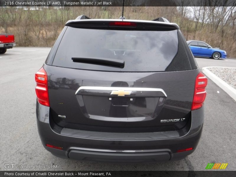 Tungsten Metallic / Jet Black 2016 Chevrolet Equinox LT AWD