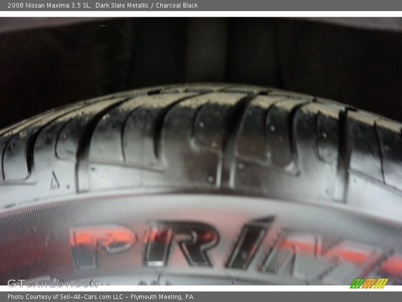 Dark Slate Metallic / Charcoal Black 2008 Nissan Maxima 3.5 SL