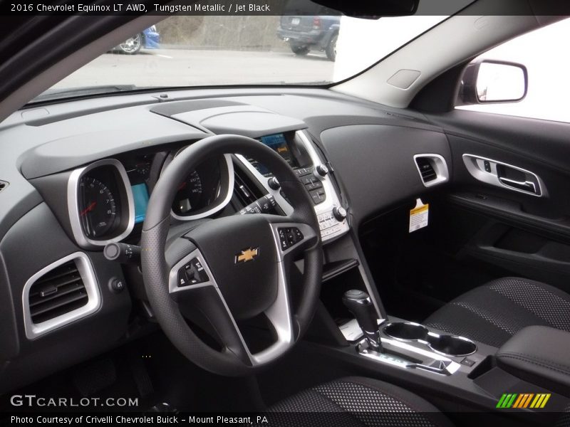 Tungsten Metallic / Jet Black 2016 Chevrolet Equinox LT AWD