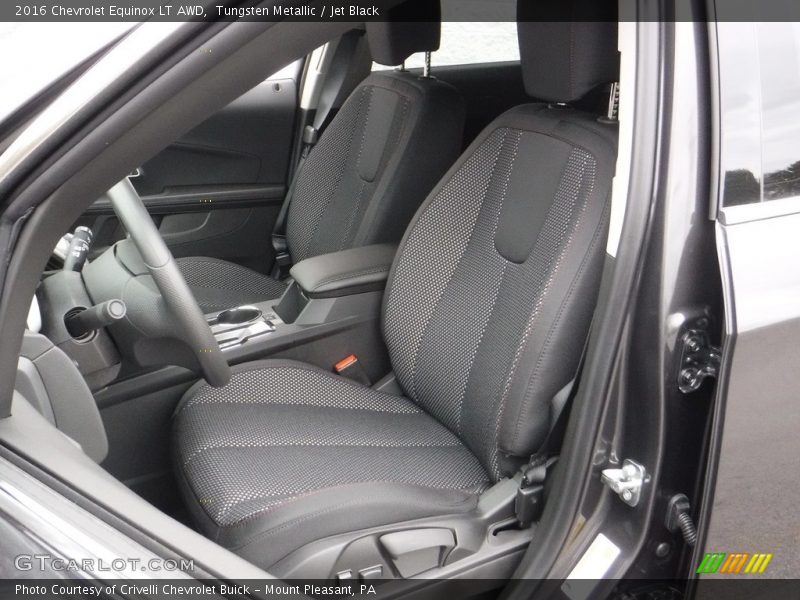 Tungsten Metallic / Jet Black 2016 Chevrolet Equinox LT AWD