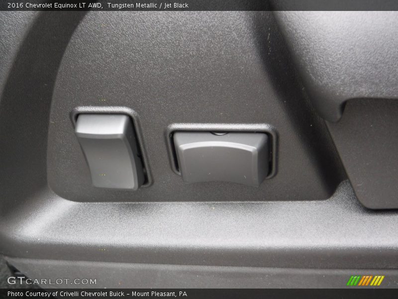 Tungsten Metallic / Jet Black 2016 Chevrolet Equinox LT AWD