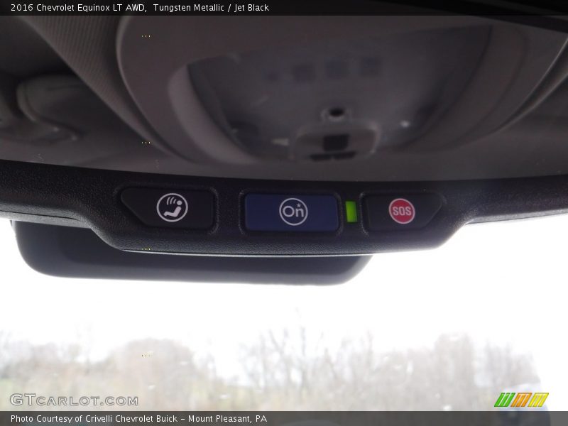Tungsten Metallic / Jet Black 2016 Chevrolet Equinox LT AWD