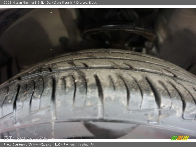 Dark Slate Metallic / Charcoal Black 2008 Nissan Maxima 3.5 SL