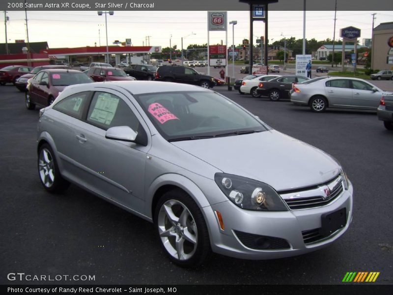 Star Silver / Charcoal 2008 Saturn Astra XR Coupe