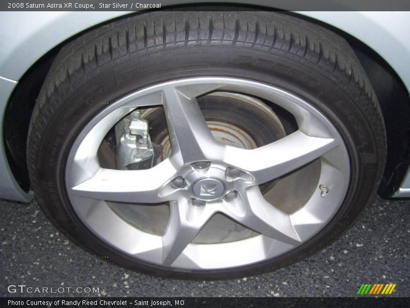 Star Silver / Charcoal 2008 Saturn Astra XR Coupe