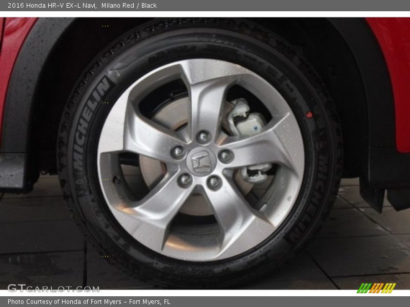 Milano Red / Black 2016 Honda HR-V EX-L Navi