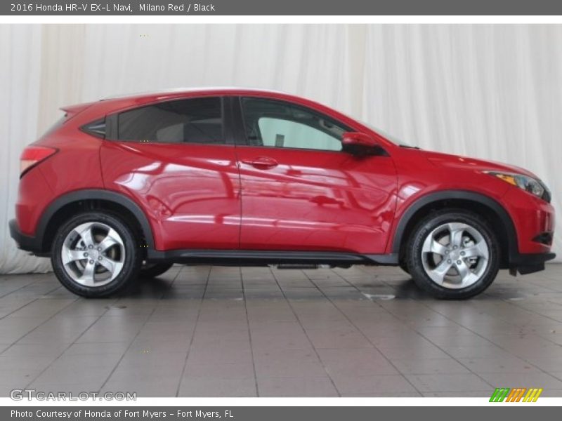 Milano Red / Black 2016 Honda HR-V EX-L Navi