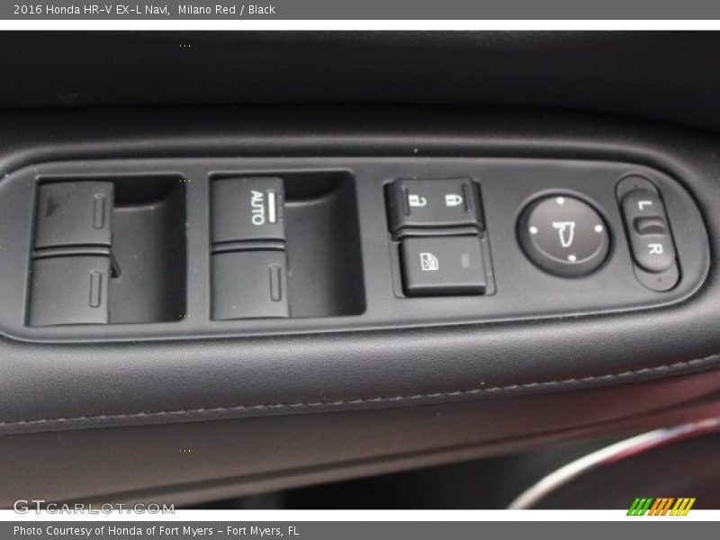 Milano Red / Black 2016 Honda HR-V EX-L Navi