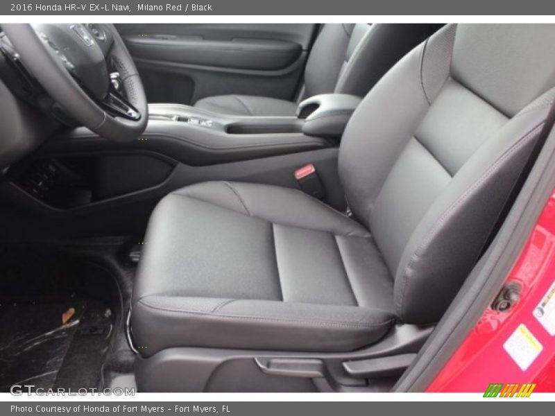 Milano Red / Black 2016 Honda HR-V EX-L Navi