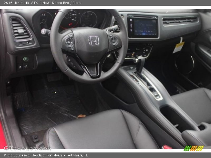 Milano Red / Black 2016 Honda HR-V EX-L Navi