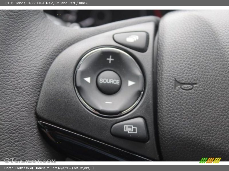 Milano Red / Black 2016 Honda HR-V EX-L Navi