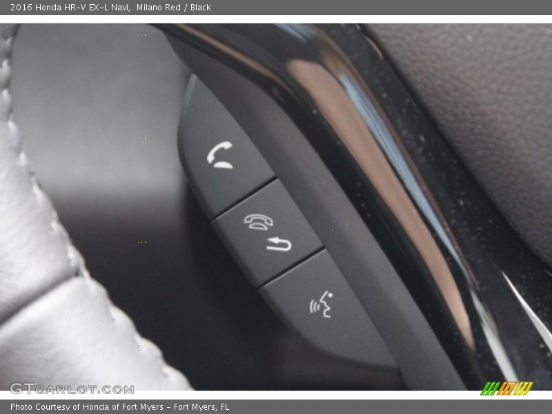 Milano Red / Black 2016 Honda HR-V EX-L Navi