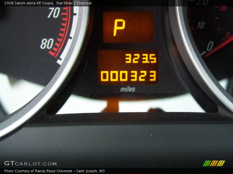 Star Silver / Charcoal 2008 Saturn Astra XR Coupe