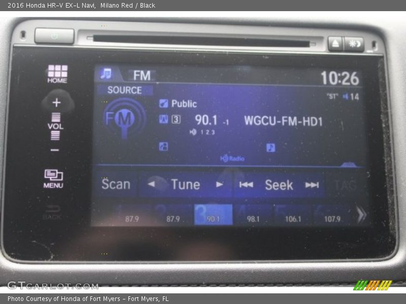Milano Red / Black 2016 Honda HR-V EX-L Navi