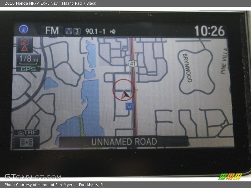 Milano Red / Black 2016 Honda HR-V EX-L Navi